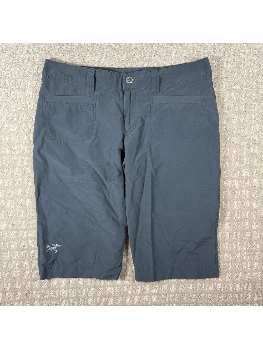 Arc’teryx Women’s Hiking Shorts Size 8 Gray 29 Waist